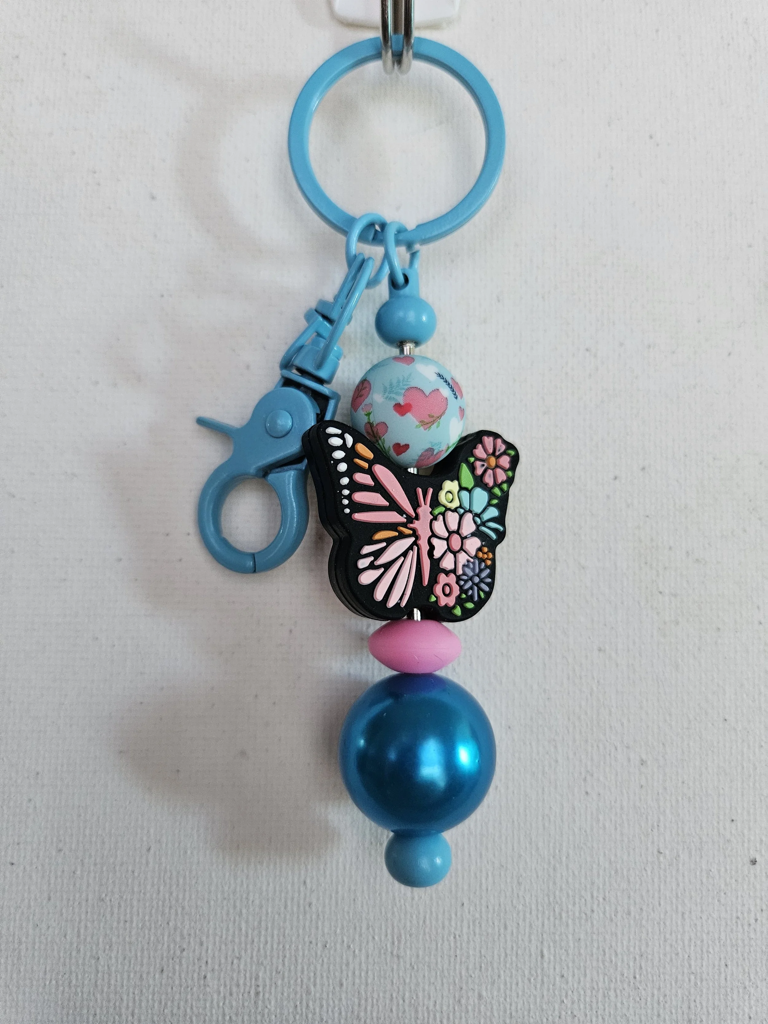 Original Blue Butterfly Keychain