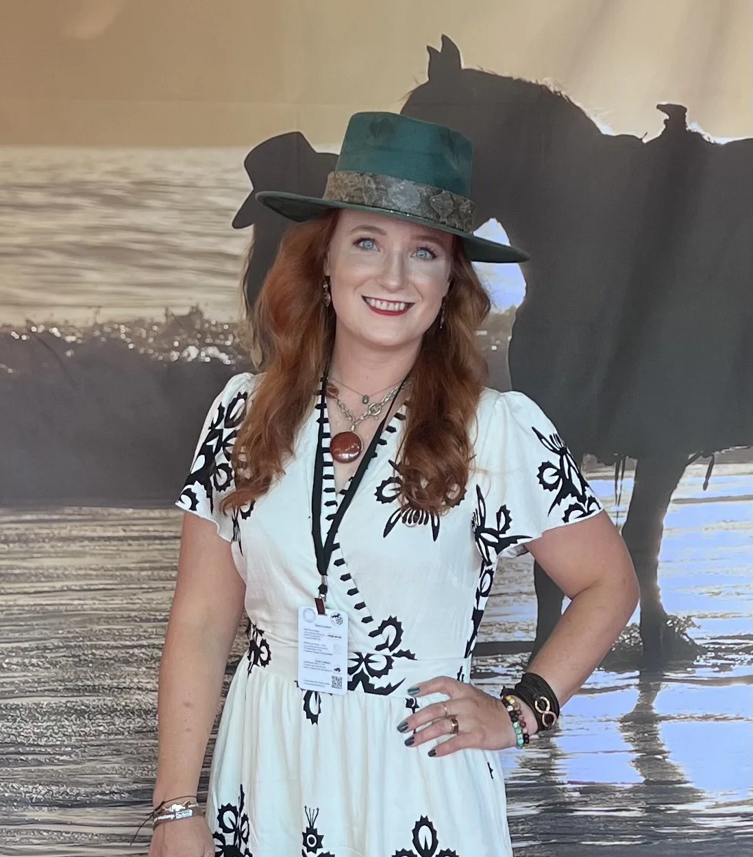 Lisanne Fear at 5000 Miles 5000 Mustangs Movie Premier