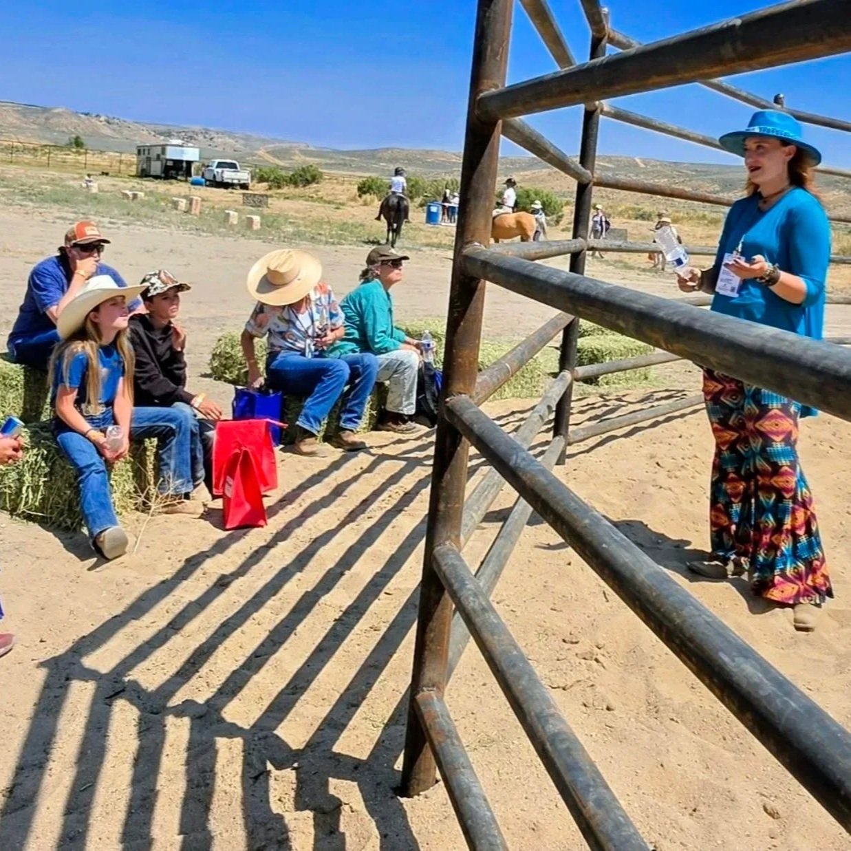 Lisanne Fear Speaking at Wild Horse Refuge in Colorado