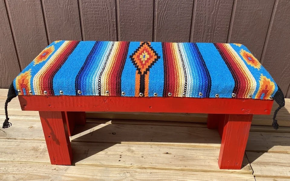 Southwest Blanket Bench - The "Socorro"