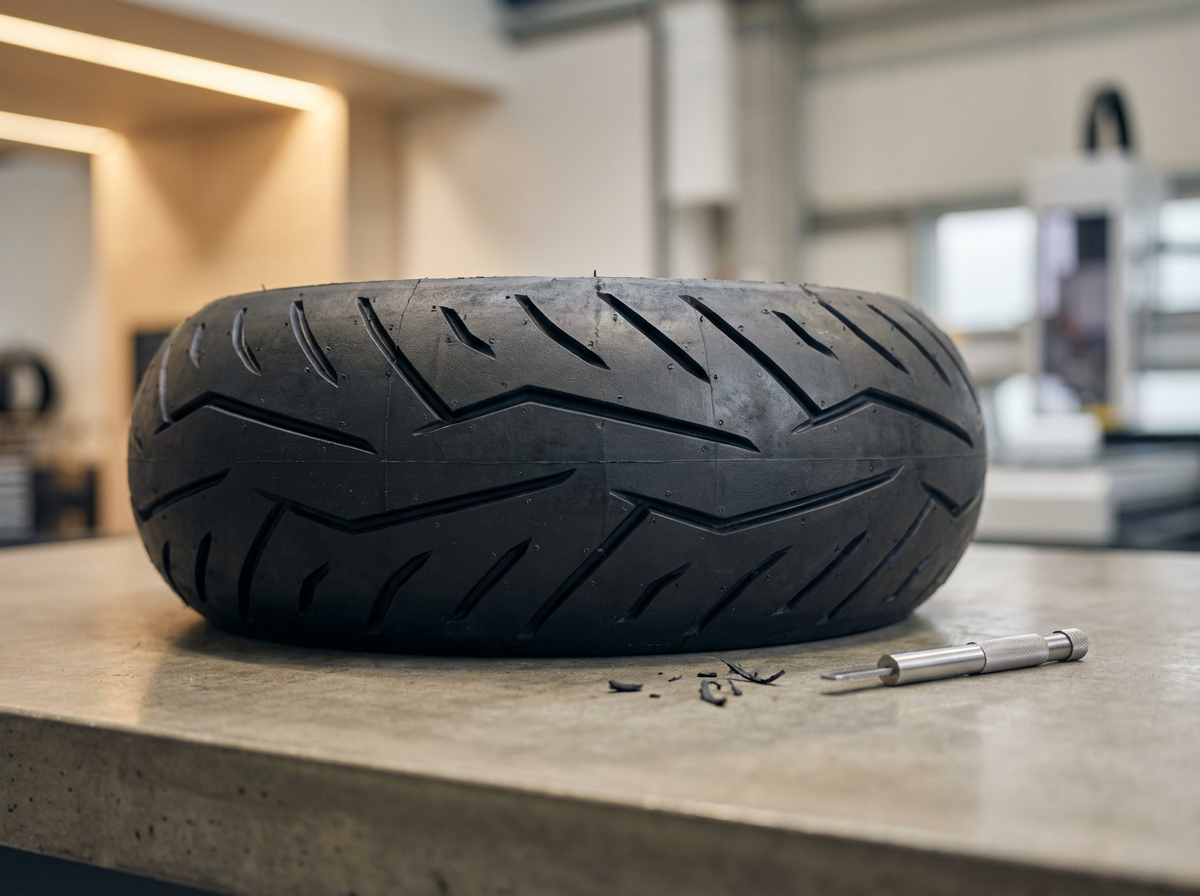 Harley-Davidson Tire Change