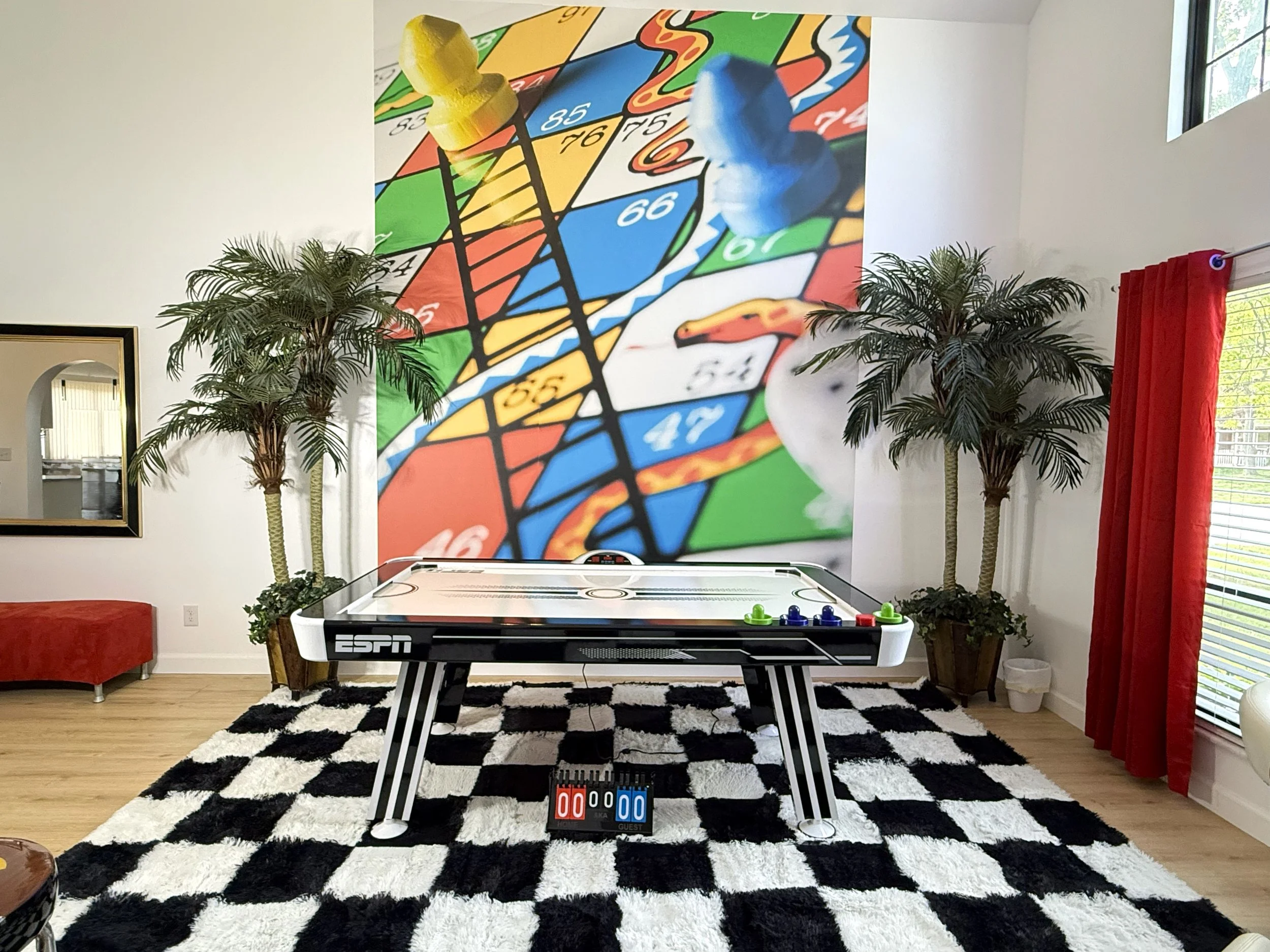Colorful game room at Deer Bluff Landing in Huber Heights