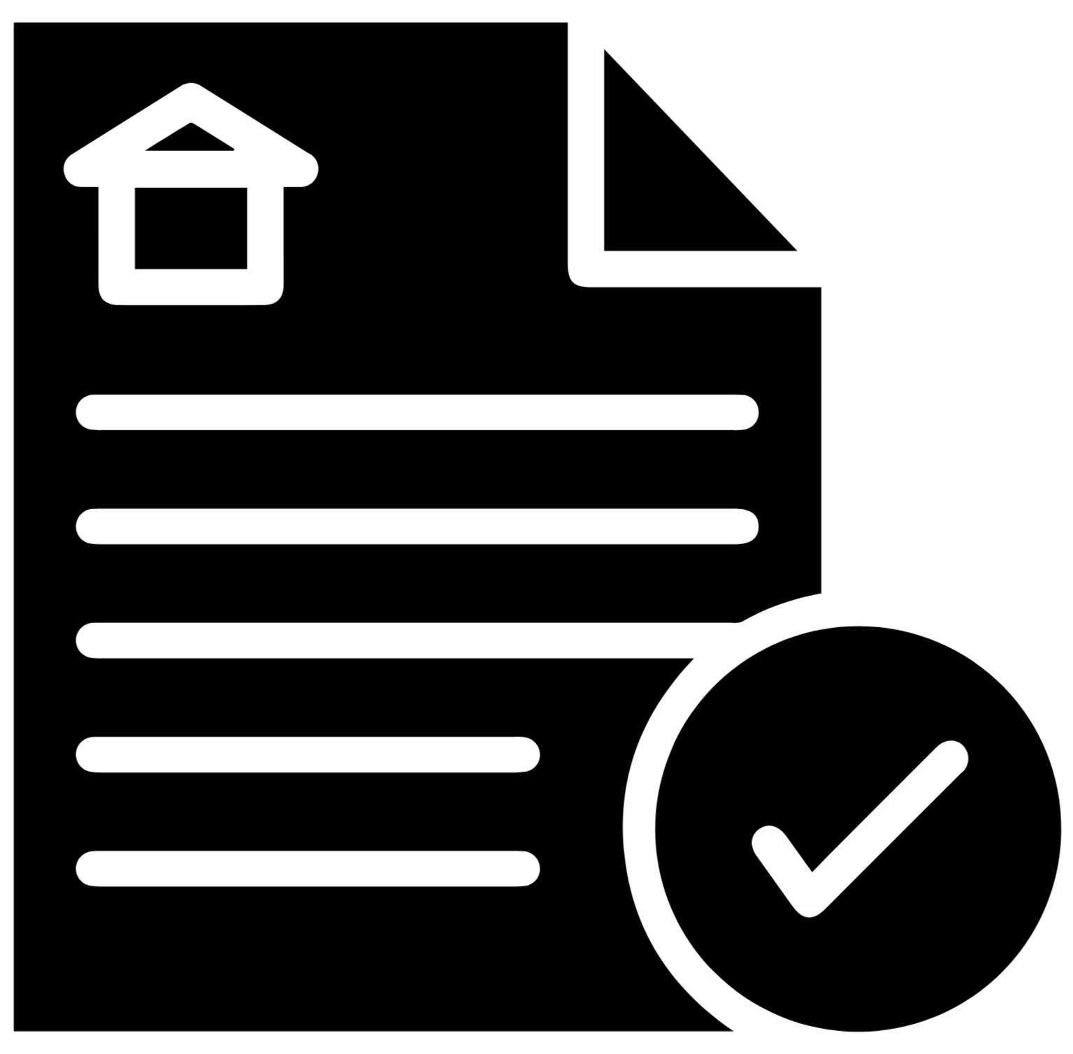 Title Paper Icon County House Buyers