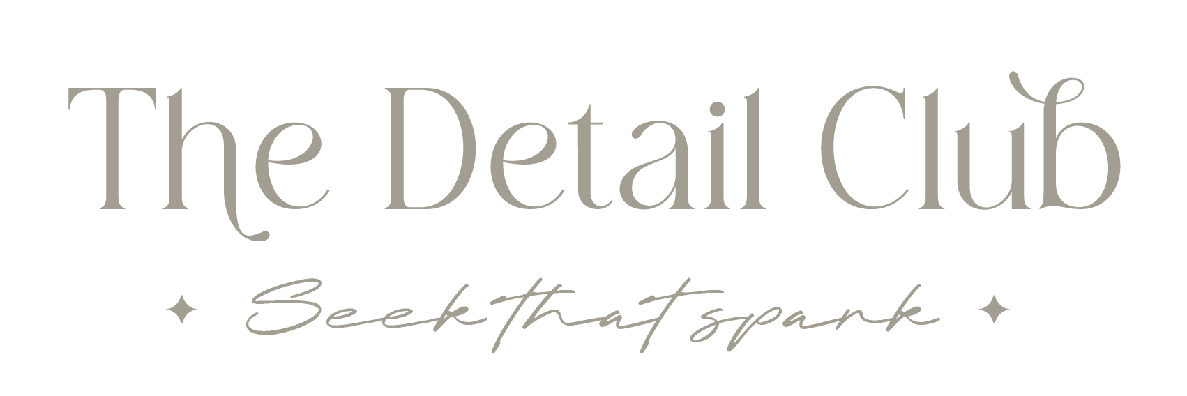 The Detail Club Logo