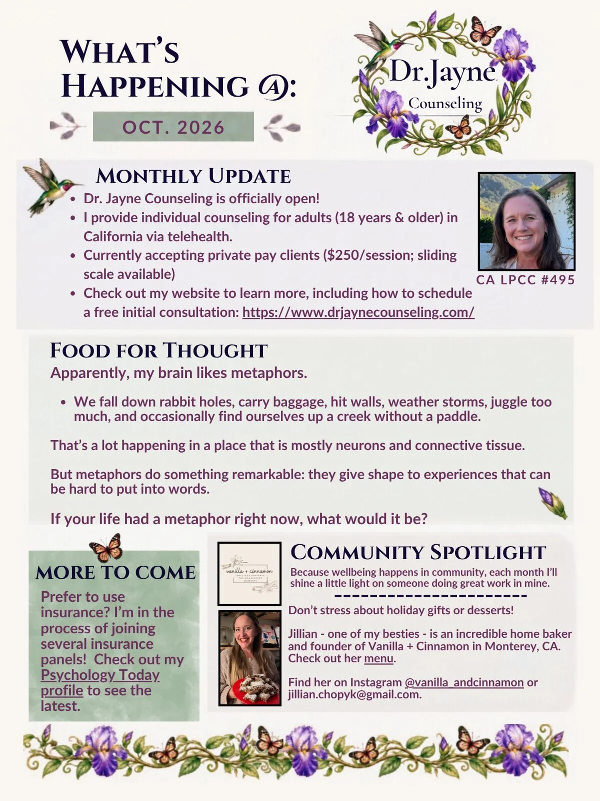 Oct. 2026 E-Newsletter