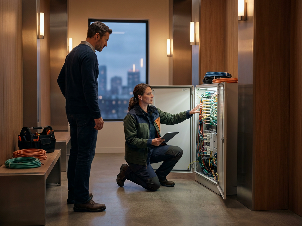 Fiber Optic Installation