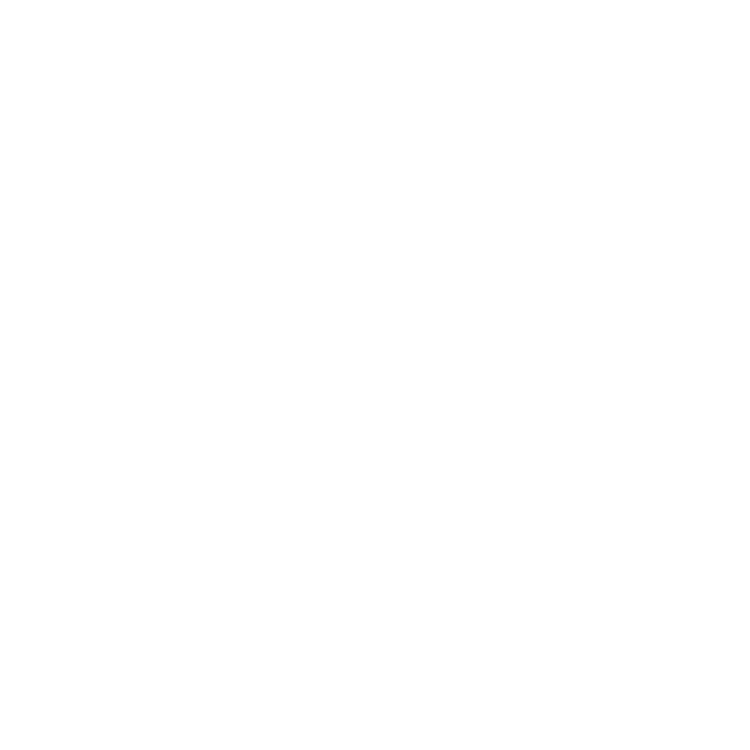 Outline drawing of four circular ornaments with stars inside, connected by lines, on a black background.