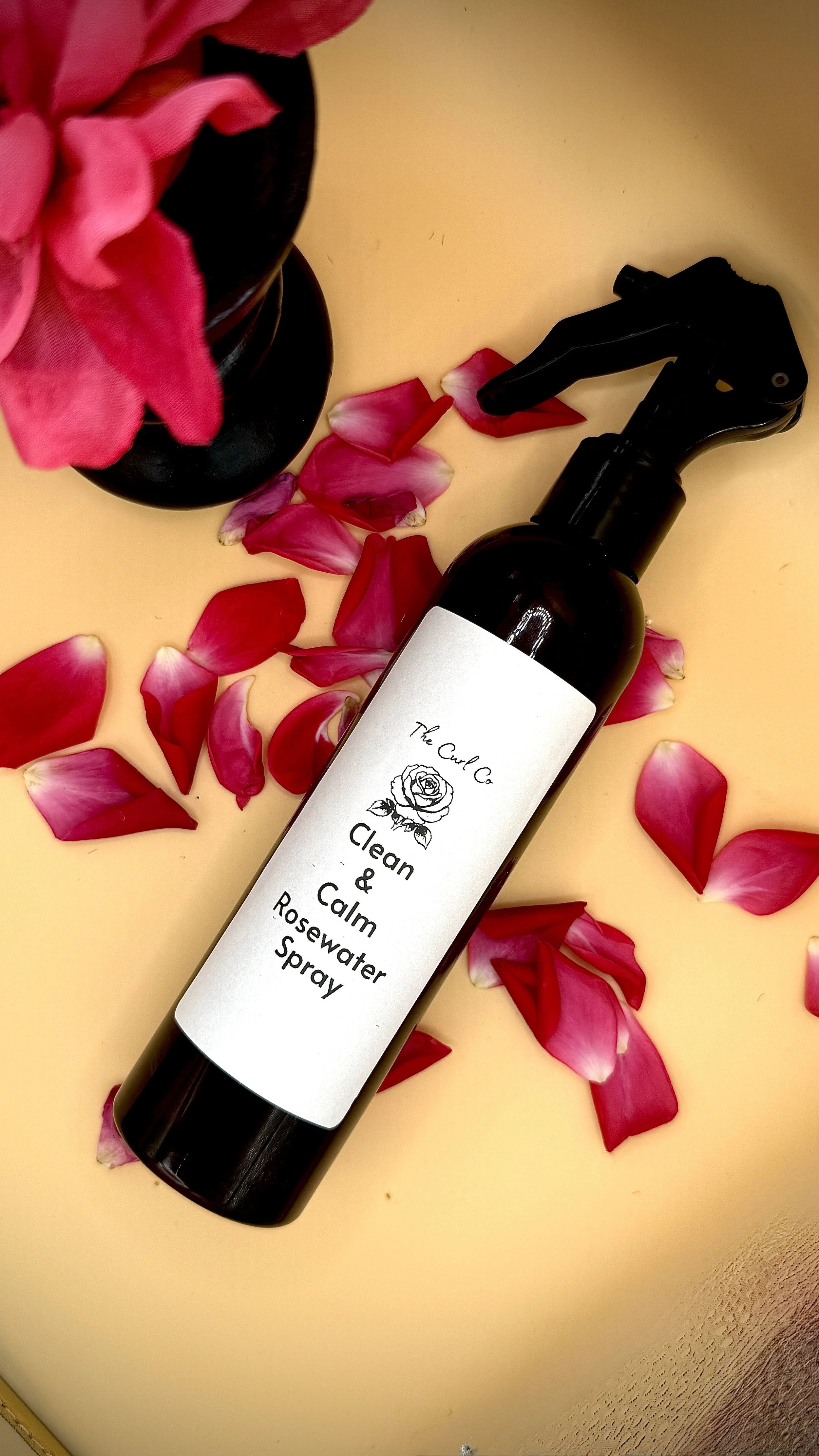 Clean and Calm Rosewater Spray