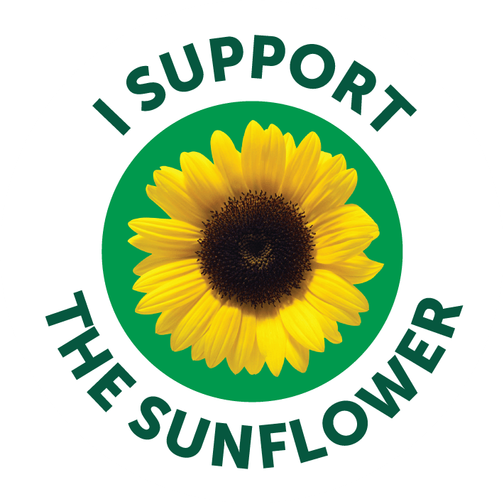 Sunflower Lanyard Program: I Support The Sunflower