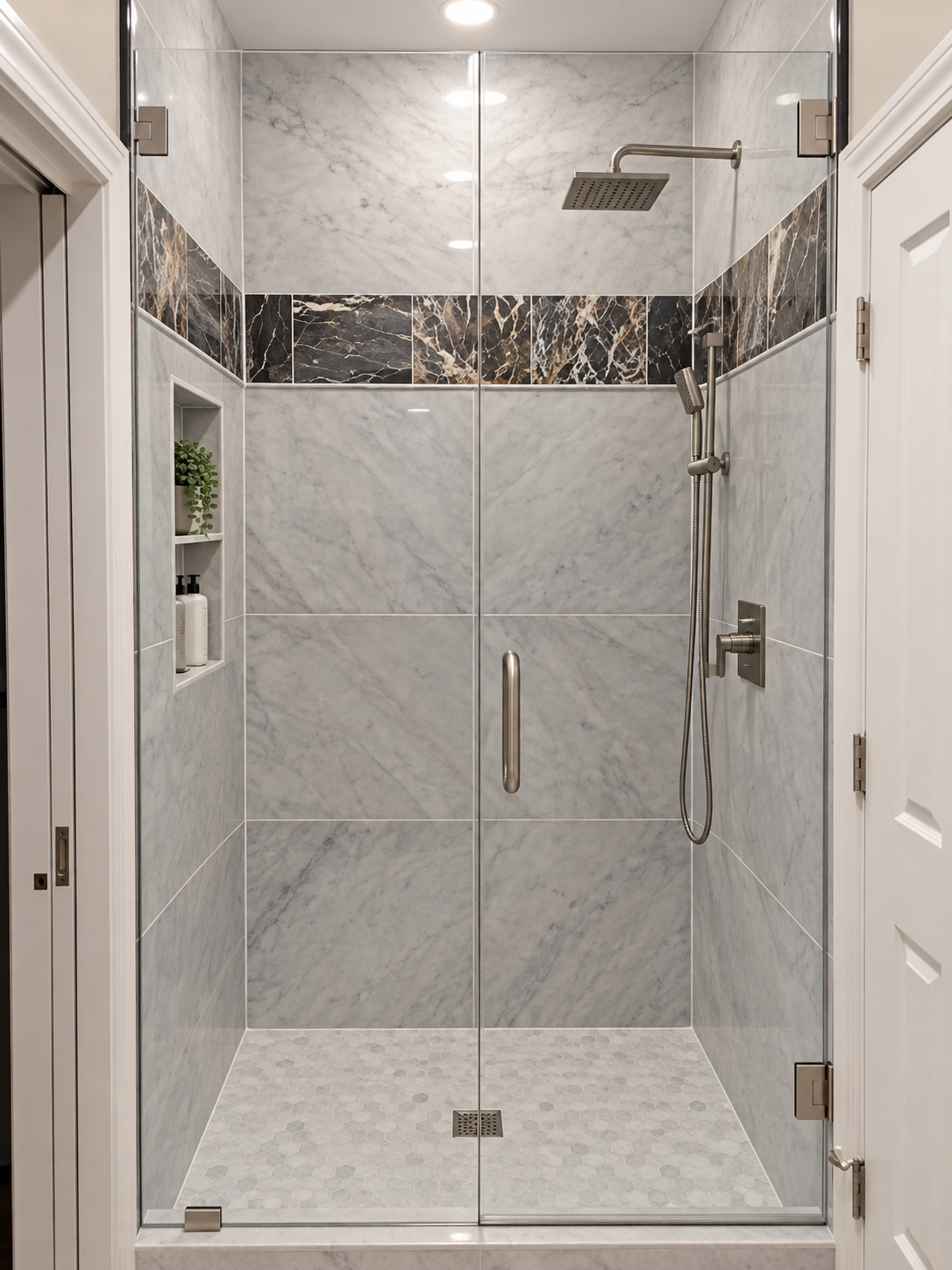 Marble we got from Wayfair. 