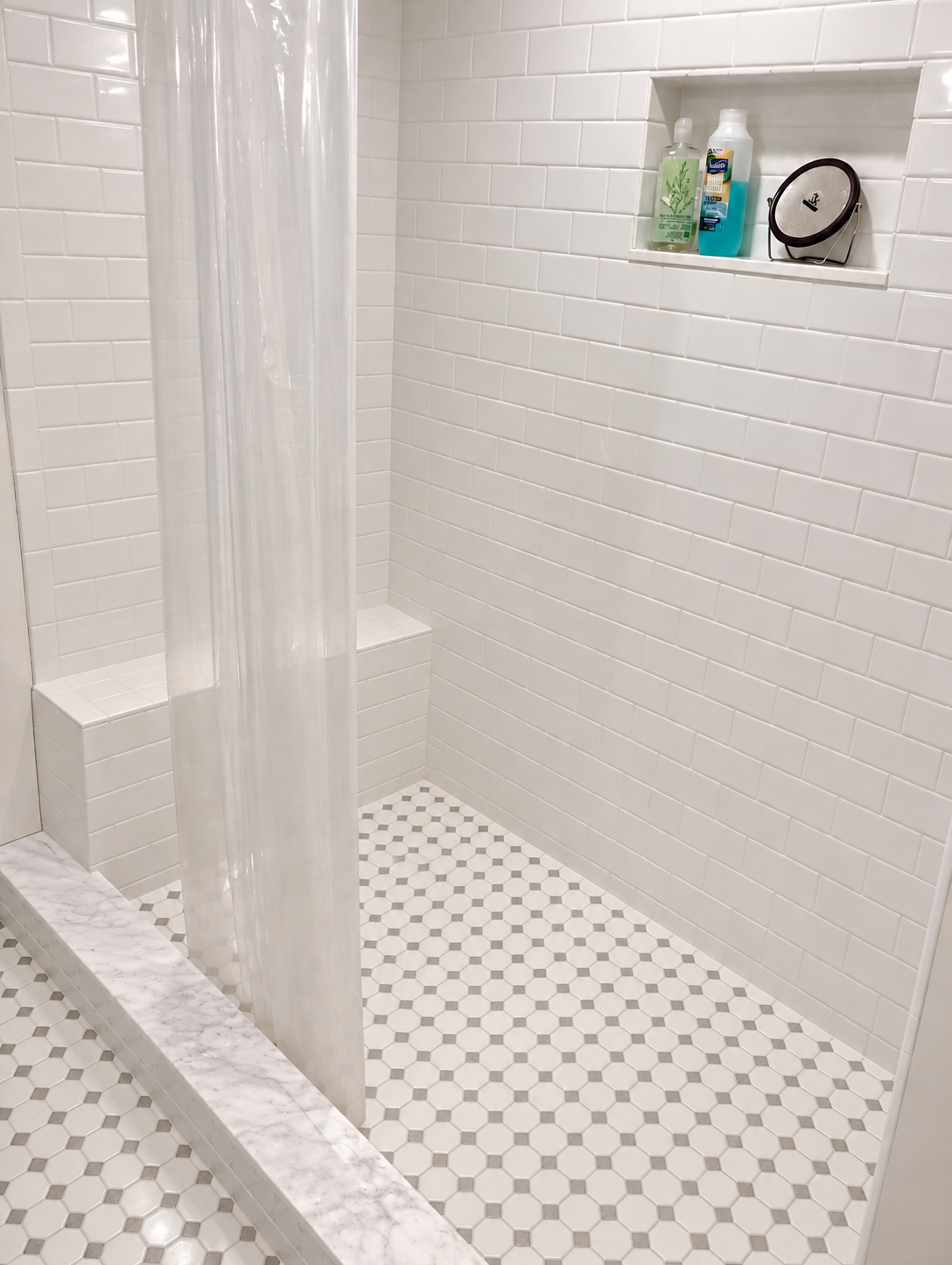 My shower. 