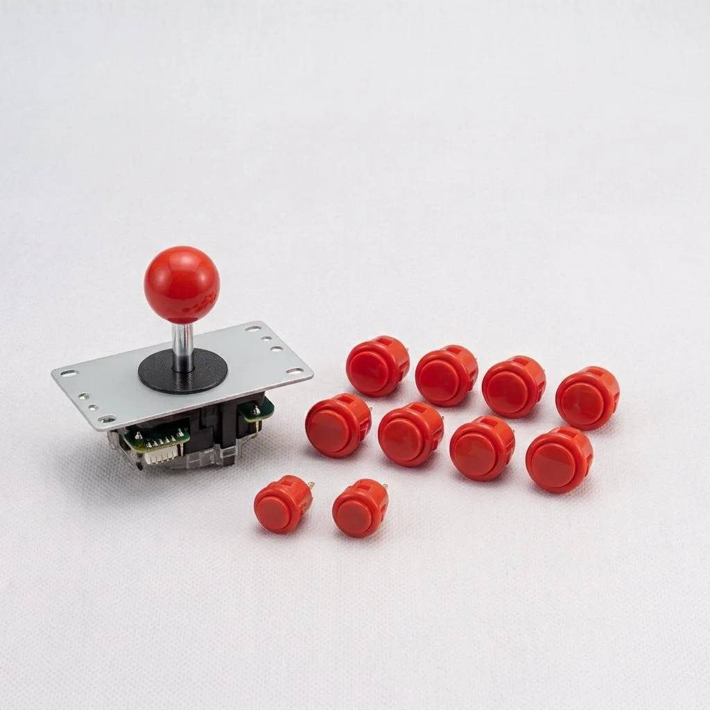 Arcade Game DIY Kit SANWA Style Joystick & Buttons