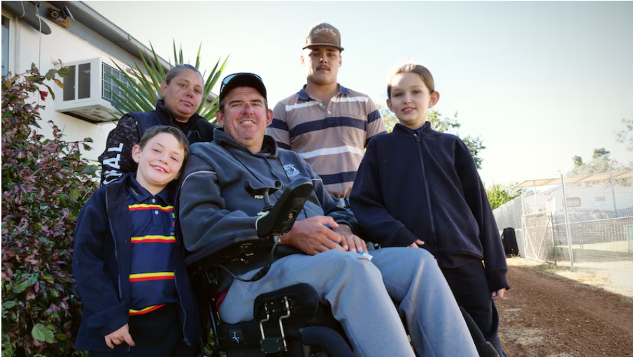 What it's like becoming disabled while living in the bush in Australia