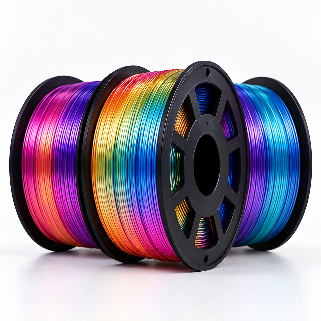 PLA Silk Tri Filament – 3 lb Roll