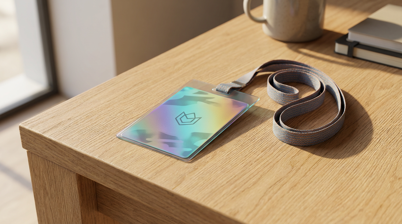 Holographic Event Badge