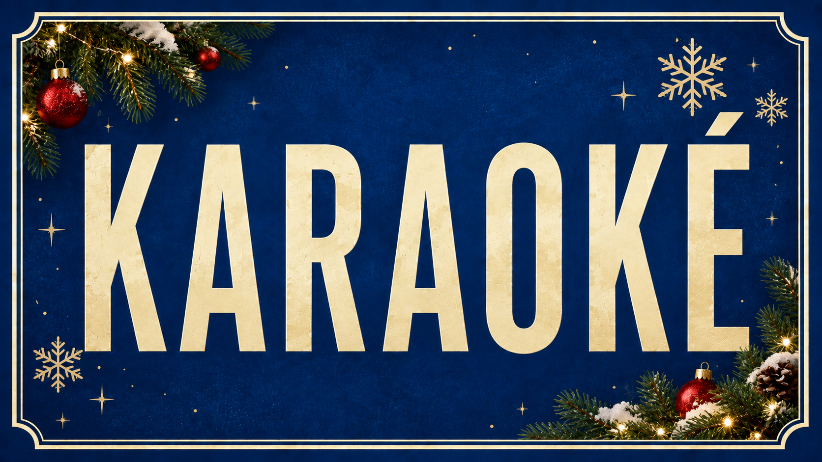 KARAOKÉ des fêtes - 4 DÉCEMBRE 2026