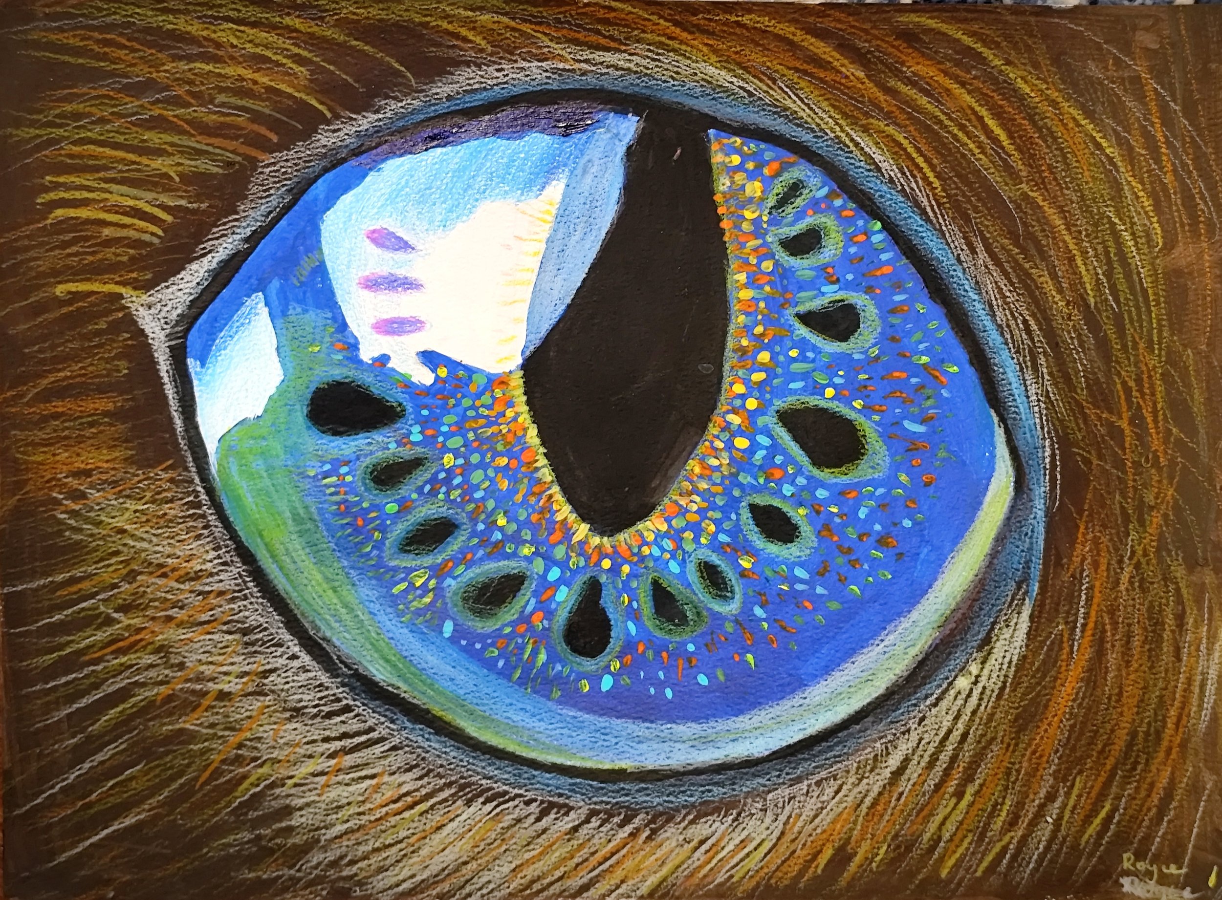 Royce 12, mixed media