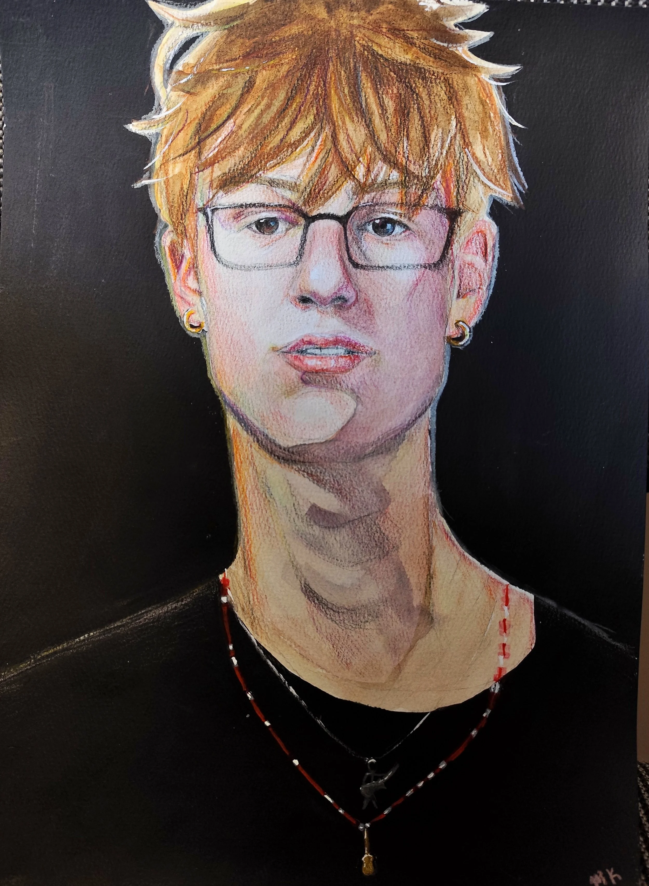 Mabel 13, mixed media