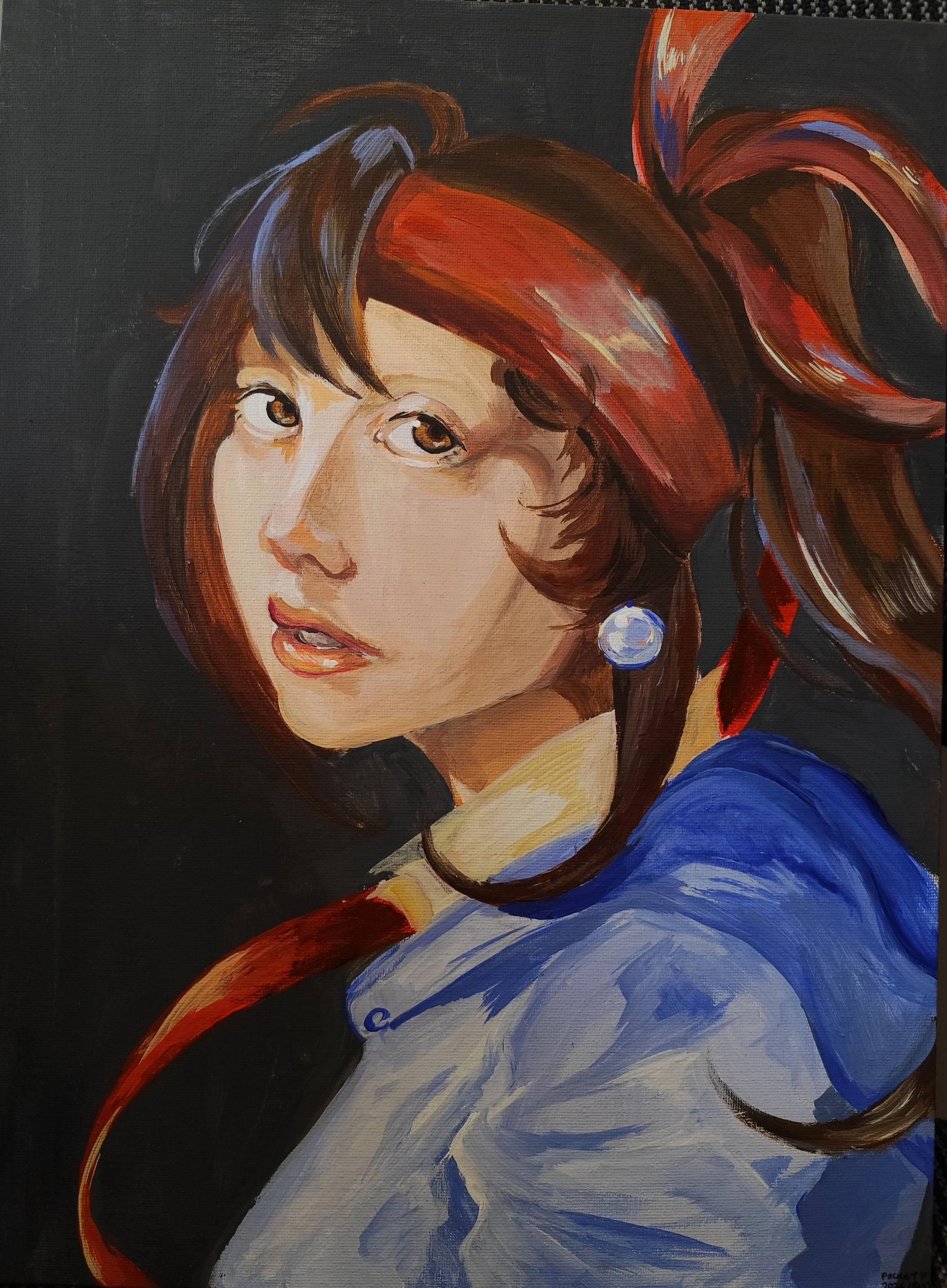 Erica 13. Acrylic on canvas
