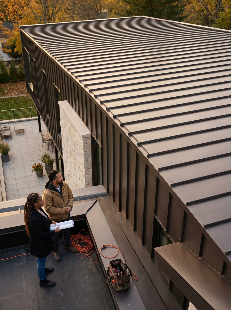Standing Seam Metal Roofing
