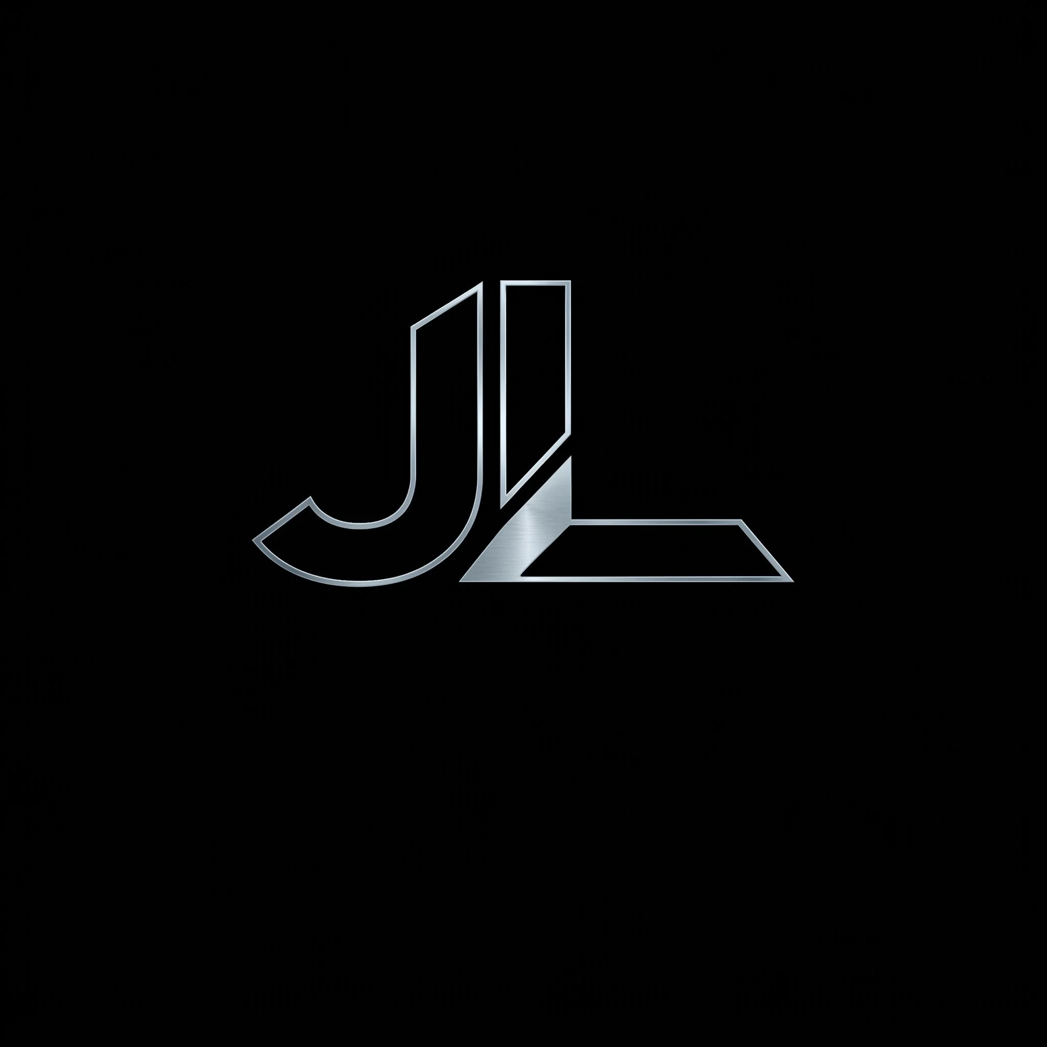 A stylized white logo on a black background featuring the letters 'J' and 'L' interconnected with a modern, sleek design.