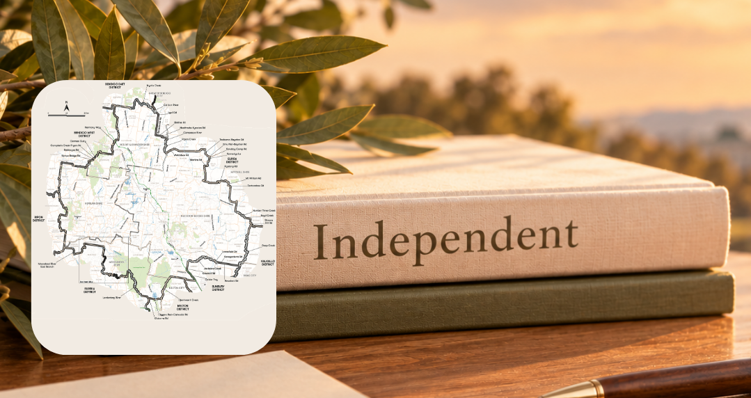 Reasons to vote for Independent and understand Independent for the VIC State Election.