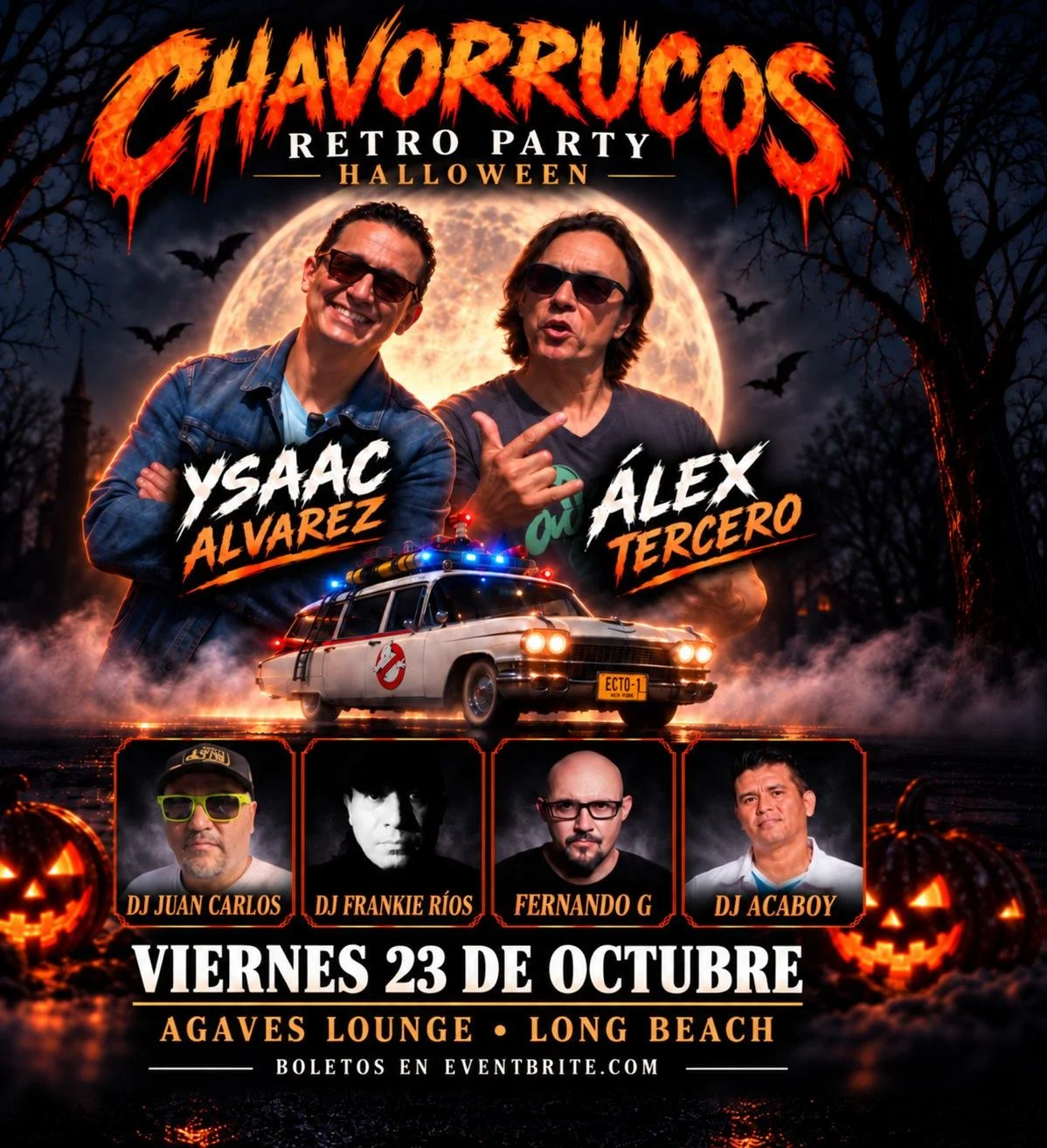 CHAVORRUCOS RETRO PARTY HALLOWEEN 