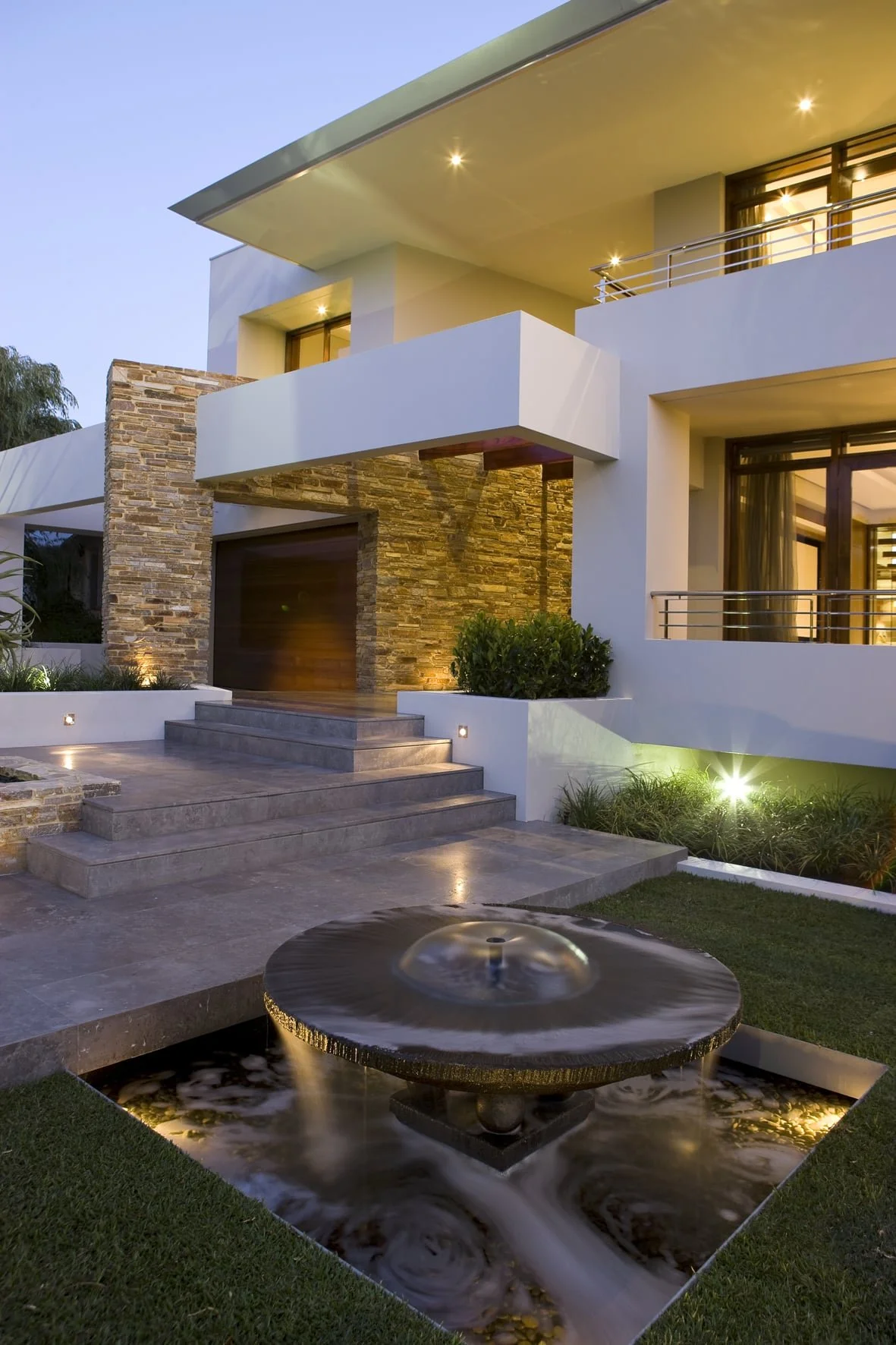 LuxR Lighting steplight and hunza Weight pond lights. 