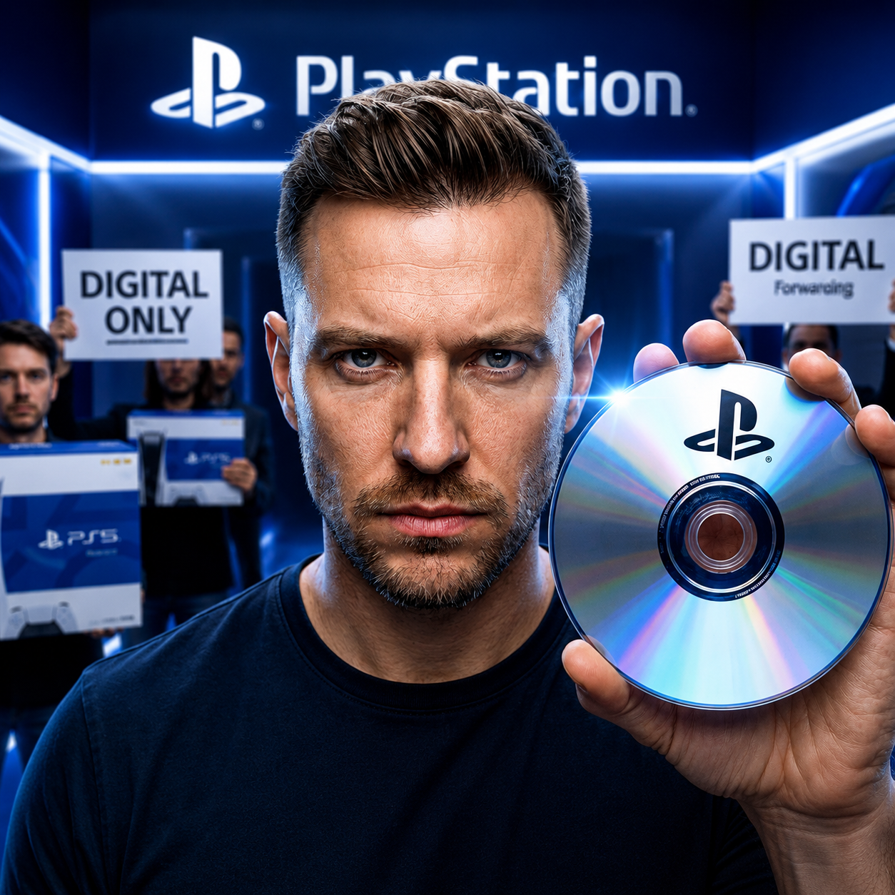 Sony Refuses to Ditch Physical Games