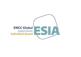 ESIA logo with EMCC Global Supervision Individual Award text