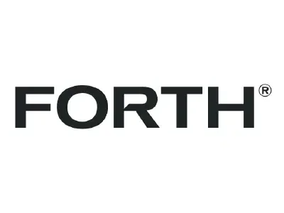 The word 'FORTH' in bold, black letters on a white background.