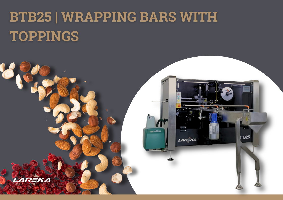 Wrapping Bars with toppings