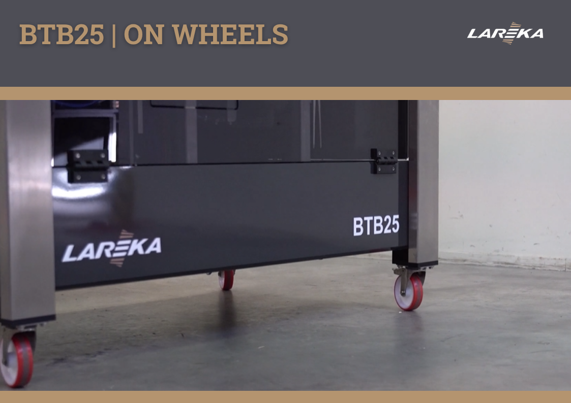 BTB25 on wheels