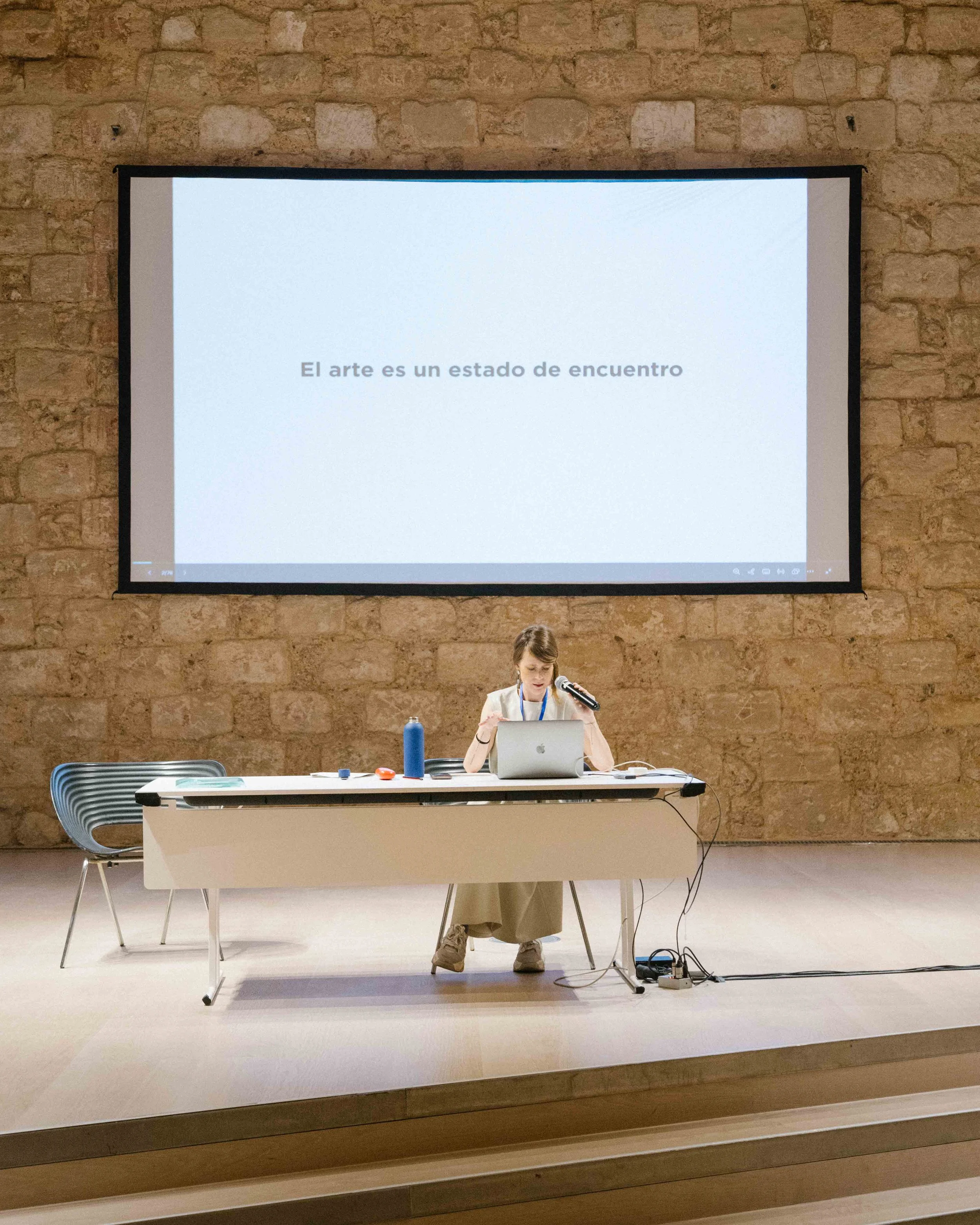Ponencia sobre cultura y territorio durante el I Congreso del Observatorio COSTA.