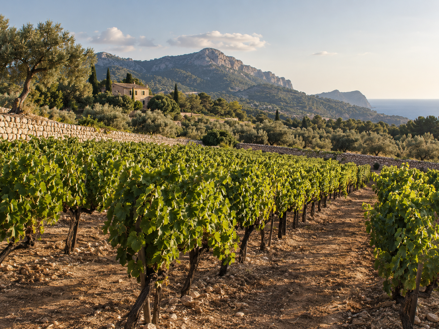 Viñedo y paisaje rural de Mallorca, contexto territorial del proyecto Fermentar el territorio.