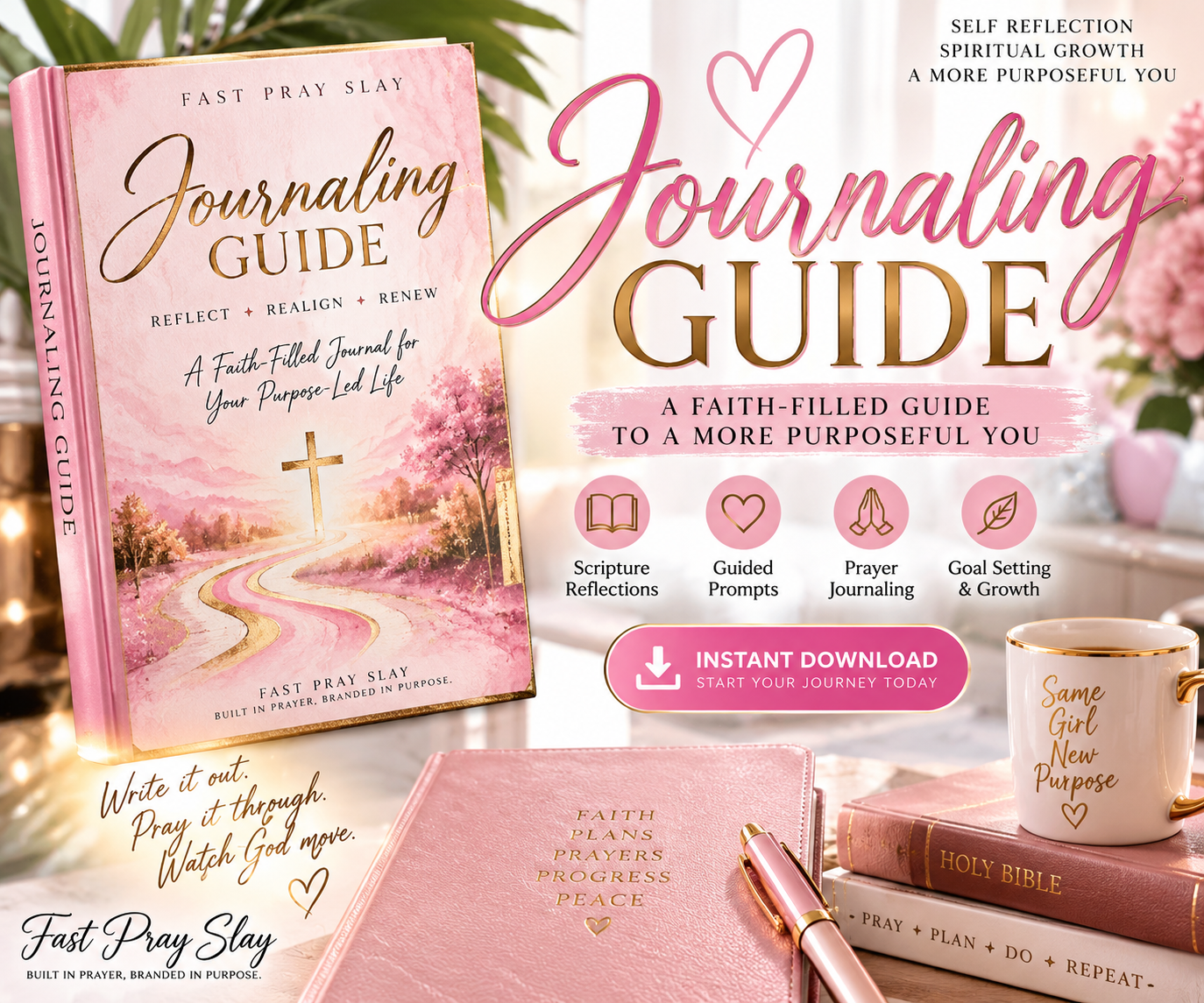 FastPraySlay  the guided faith journal