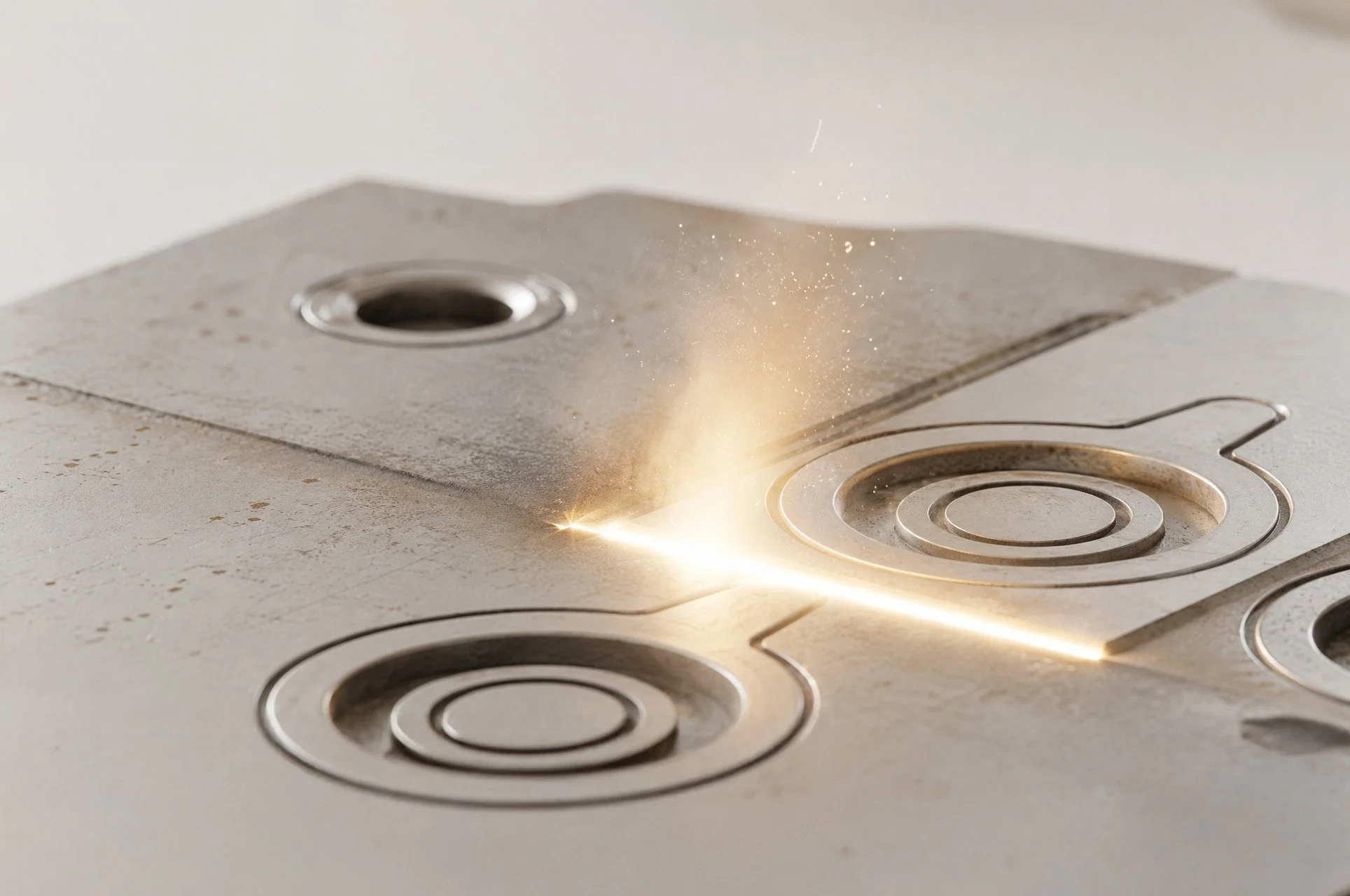 Décapage laser d’une surface métallique pour retirer les résidus et oxydations