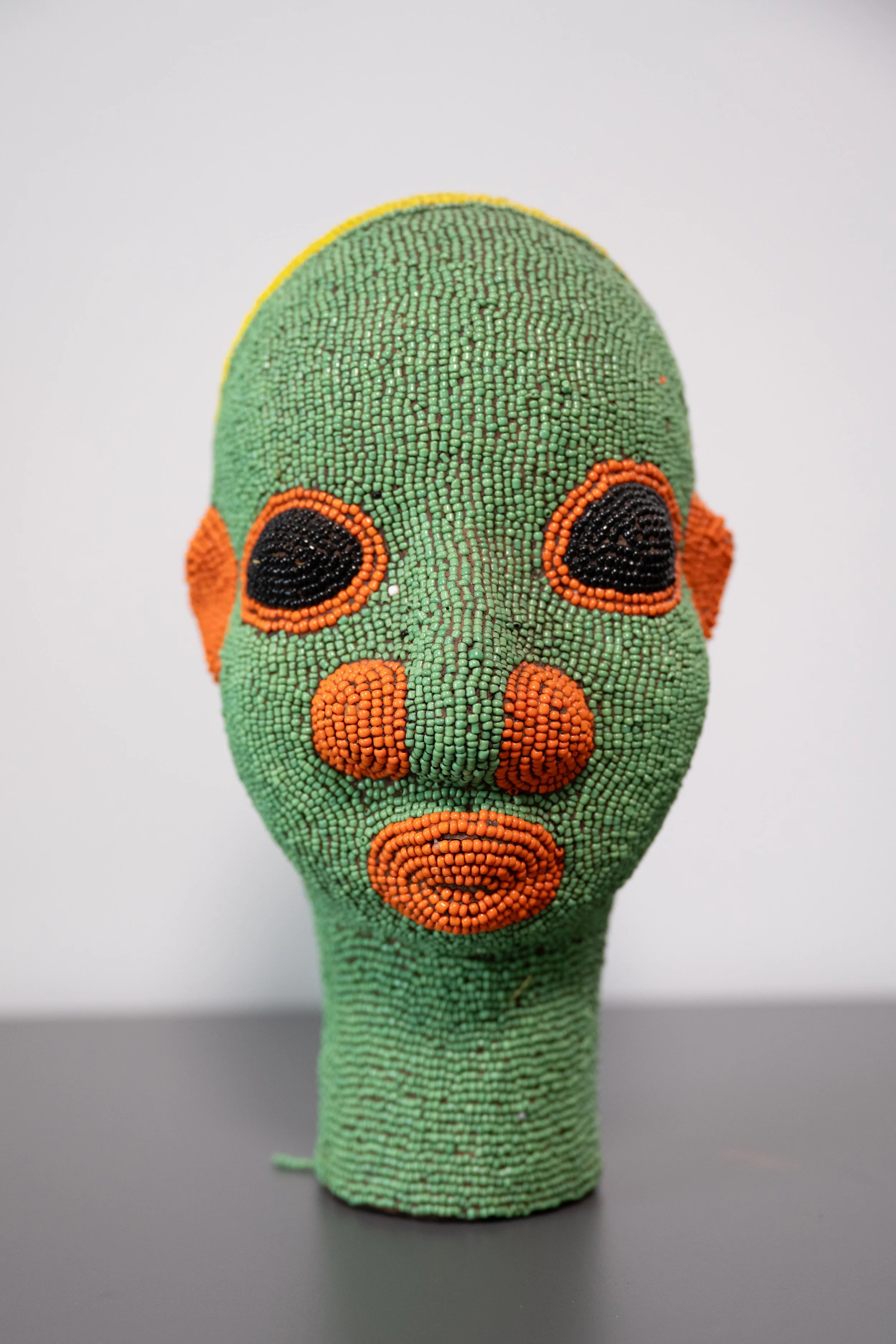 Beaded Head Sculpture