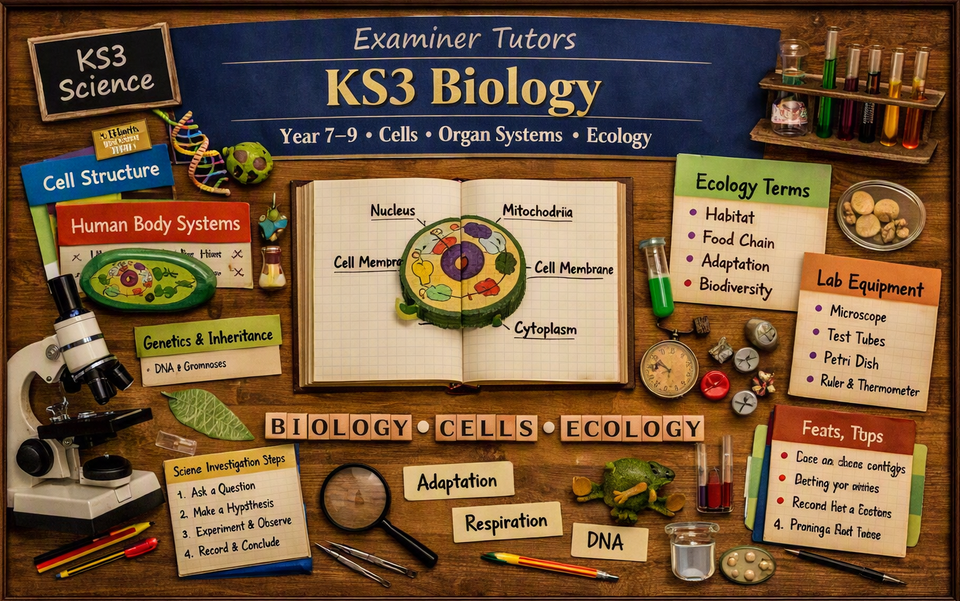 KS3 Biology Tuition | Cells, Systems & Ecology