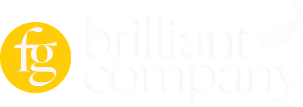 Brilliant company feather logo