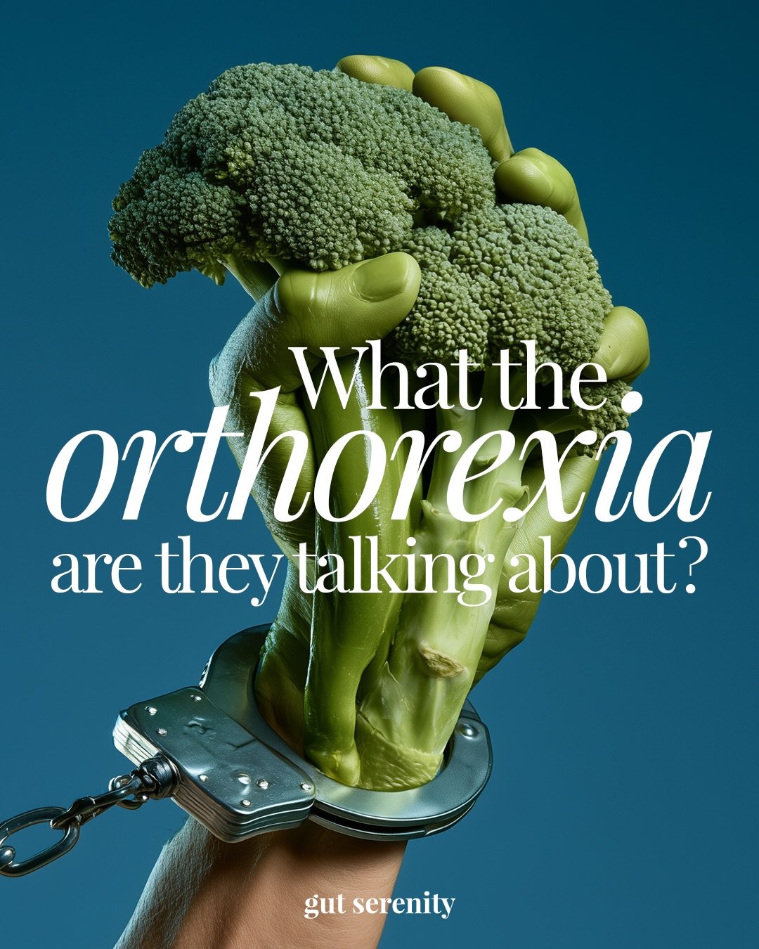 Sometimes, what starts as &ldquo;trying to eat healthier&rdquo; slowly turns into fear, guilt, rigidity, and anxiety around food.

Orthorexia goes beyond simply caring about nutrition. It can affect mental wellbeing, social life, flexibility, and qua