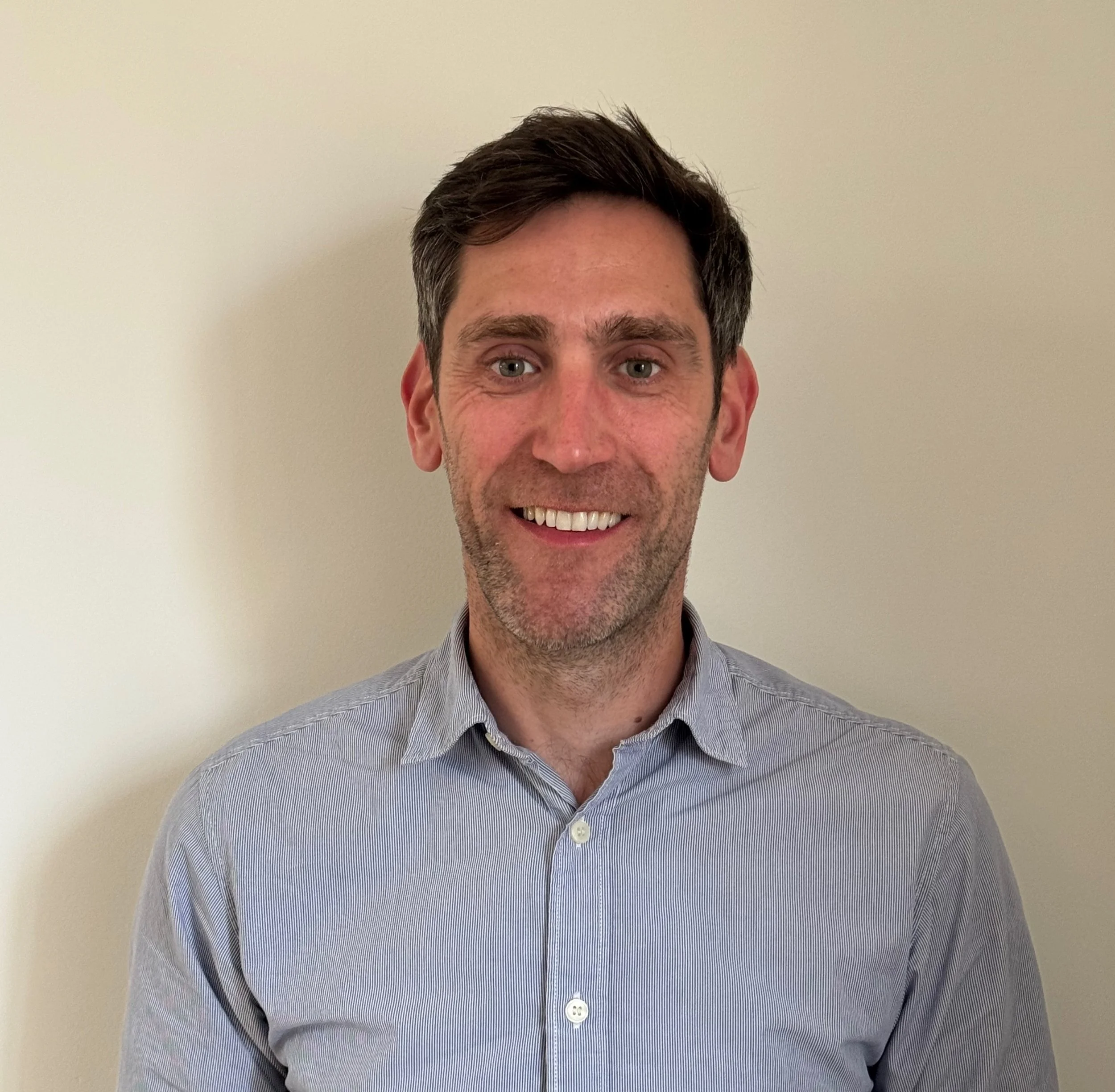 Rob McBryde smiling
