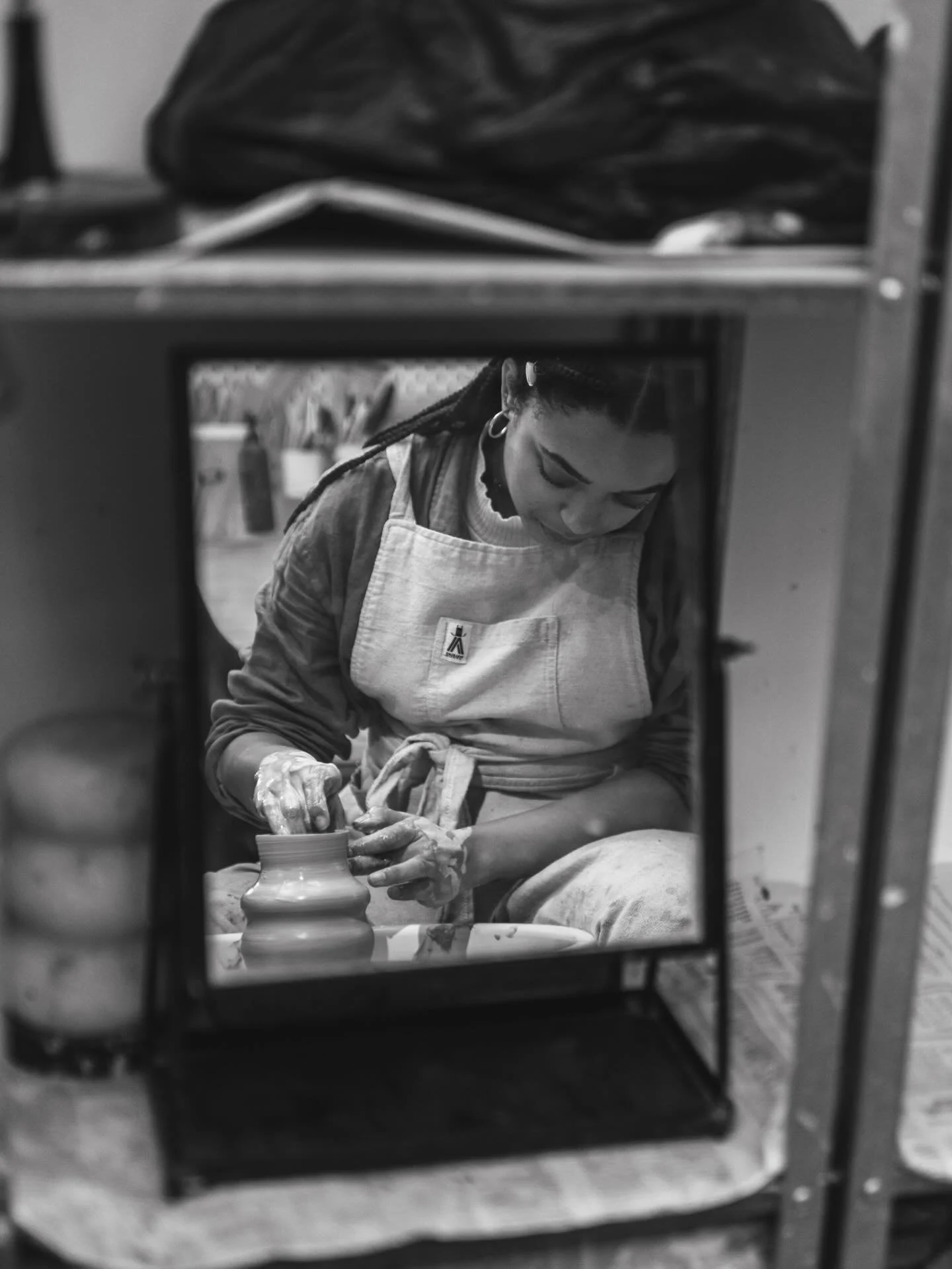 I am currently reflecting on my time making as a potter and these photos that were taken just over a year ago by the talented @souleily. So much can happen within a span of a year&hellip;

She had approached me with the idea of capturing various mome