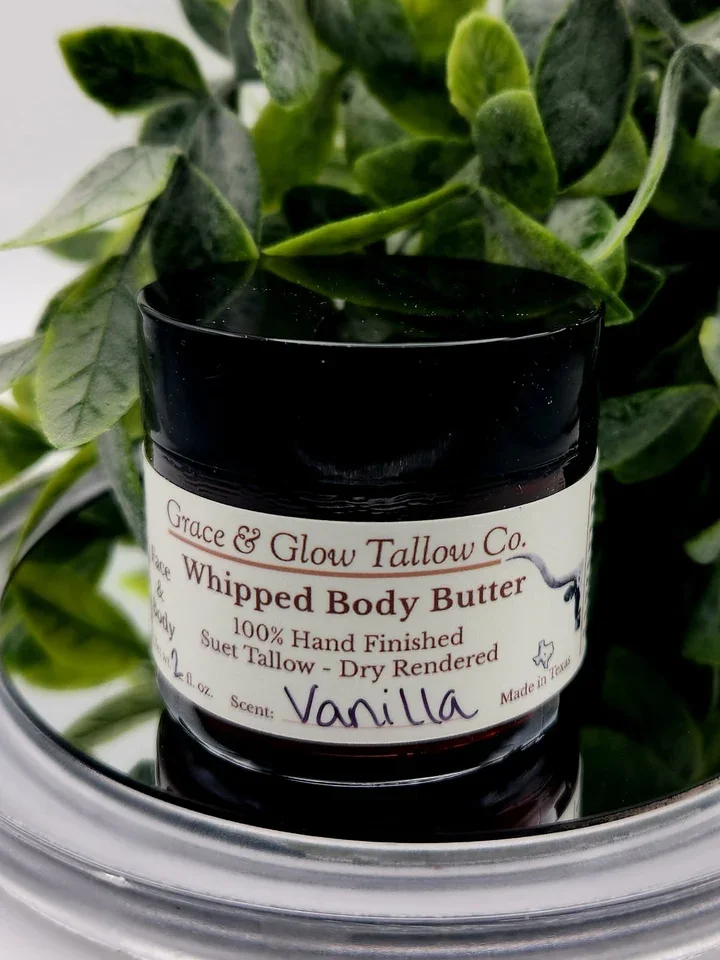 Grace & Glow Whipped Tallow Body Butter VANILLA