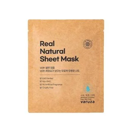 Real Natural Sheet Mask with Blue Ampoule