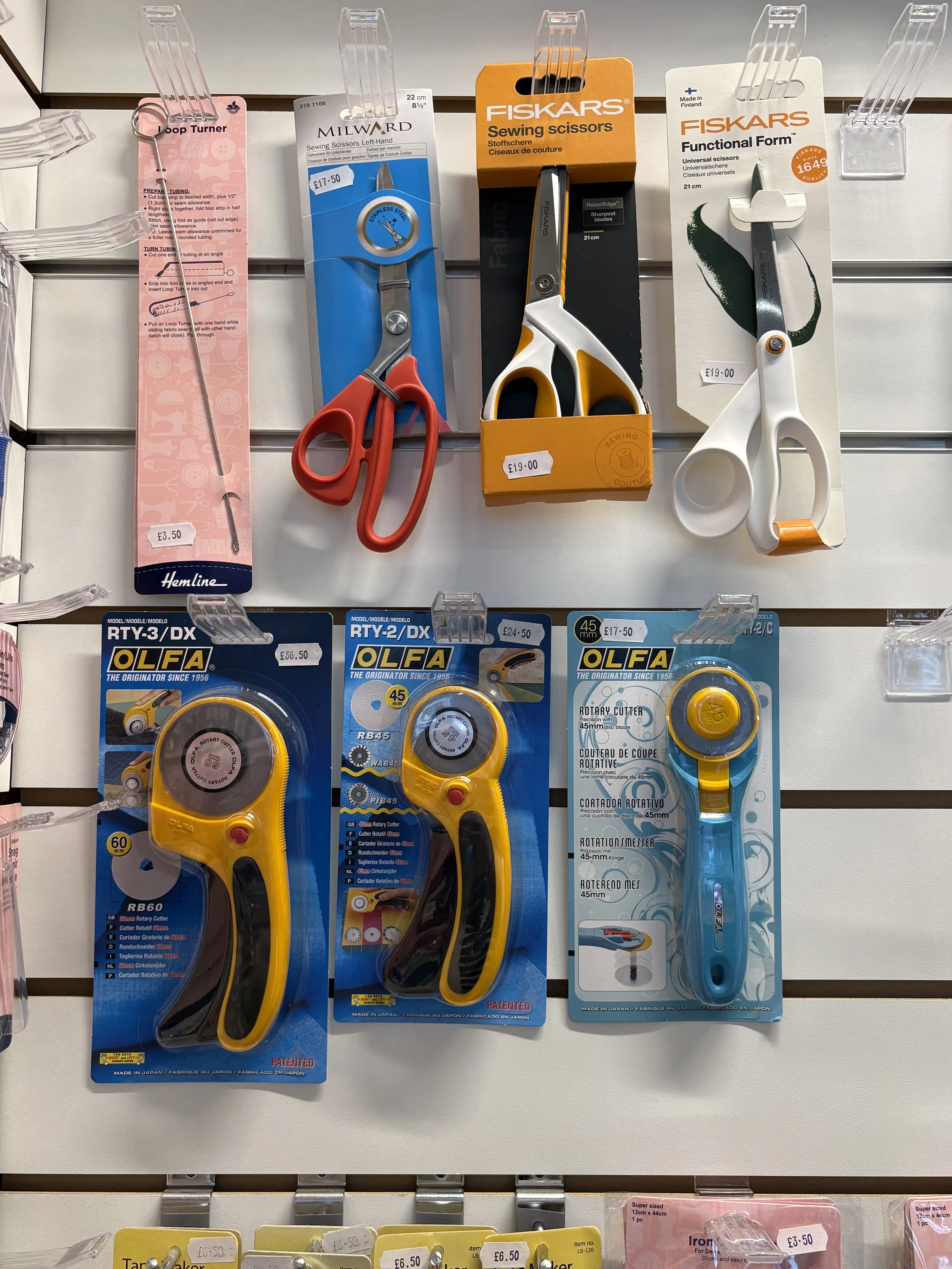 Scissors & Rotary Cutters