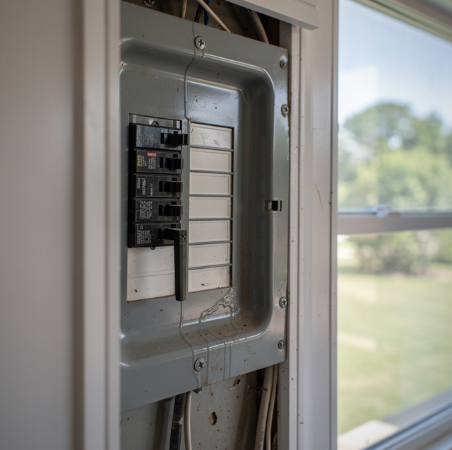 grease clogged range hood switch panel with fan off