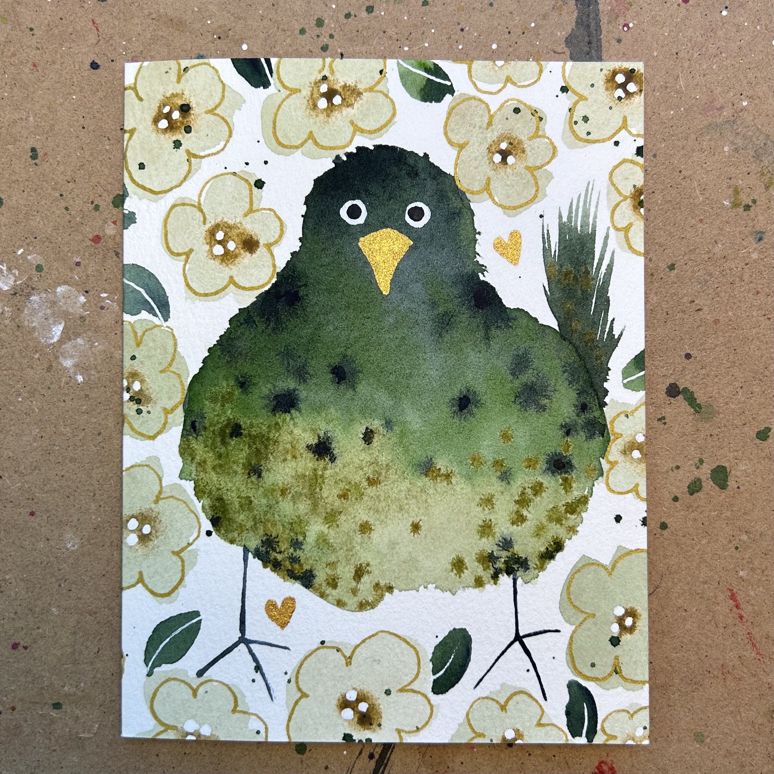 Flint of Forest Hollow Greeting Card