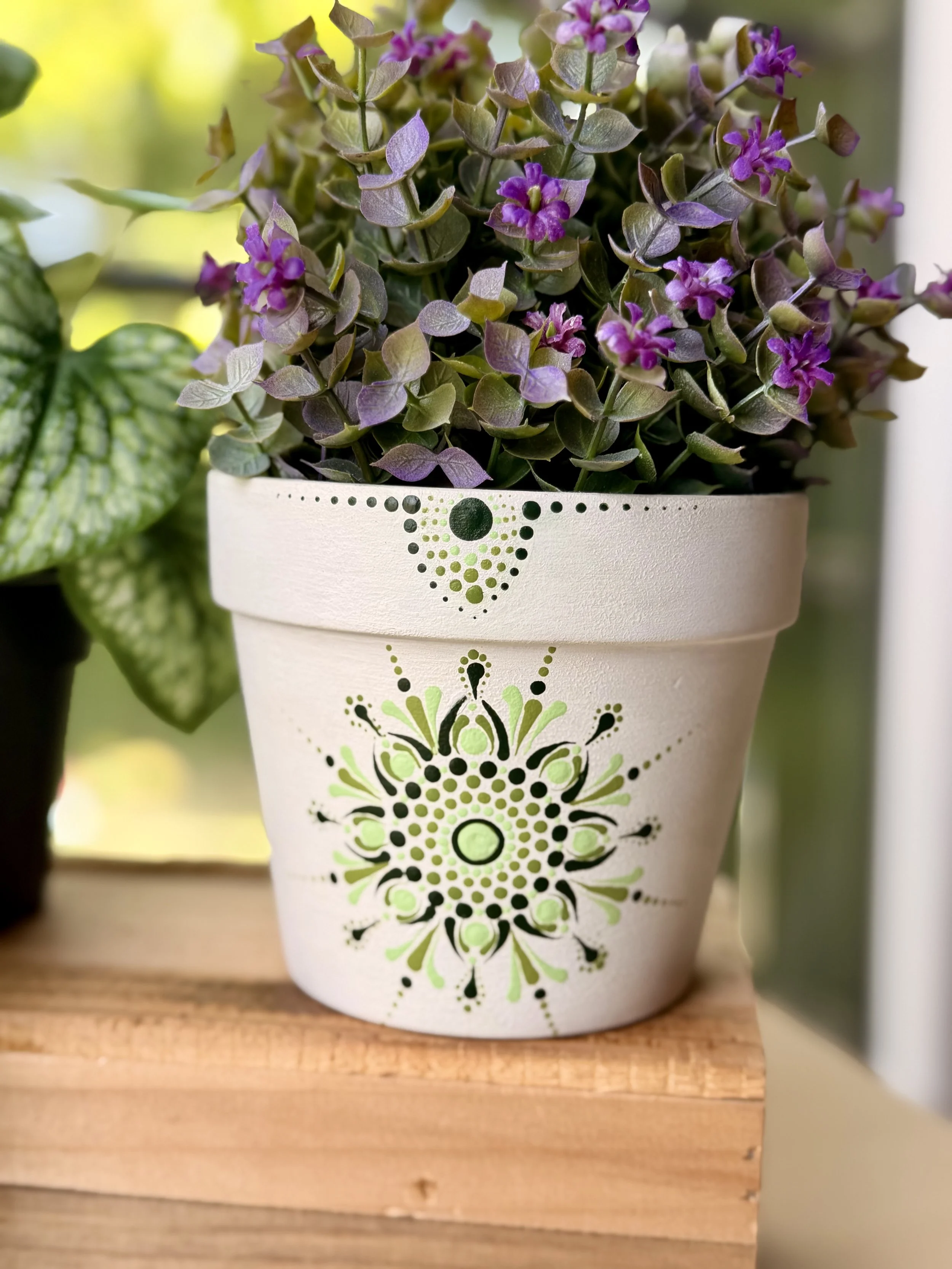 Atelier Peinture sur mini pot 