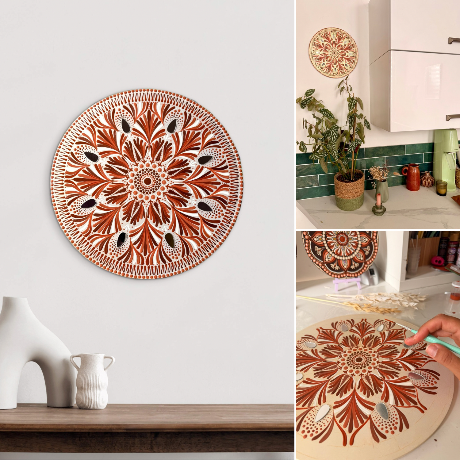 mandala mural decor bien etre decoration 